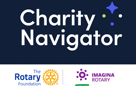 La Fundación Rotaria recibe la máxima calificación de Charity Navigator
